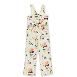 Girls Flower Jumsuit